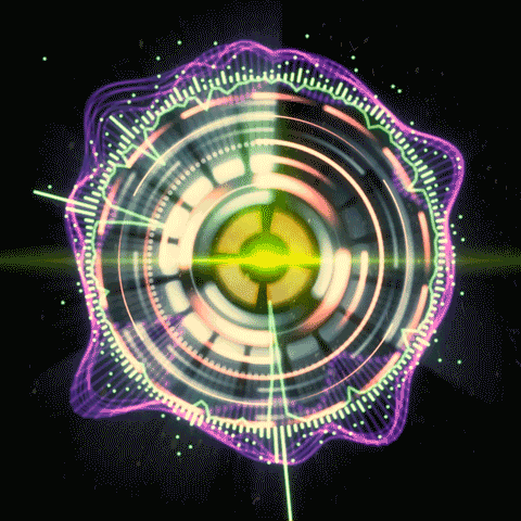 Neon Music Animation